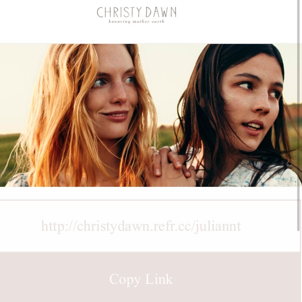 $30 off coupon @ Christy Dawn!